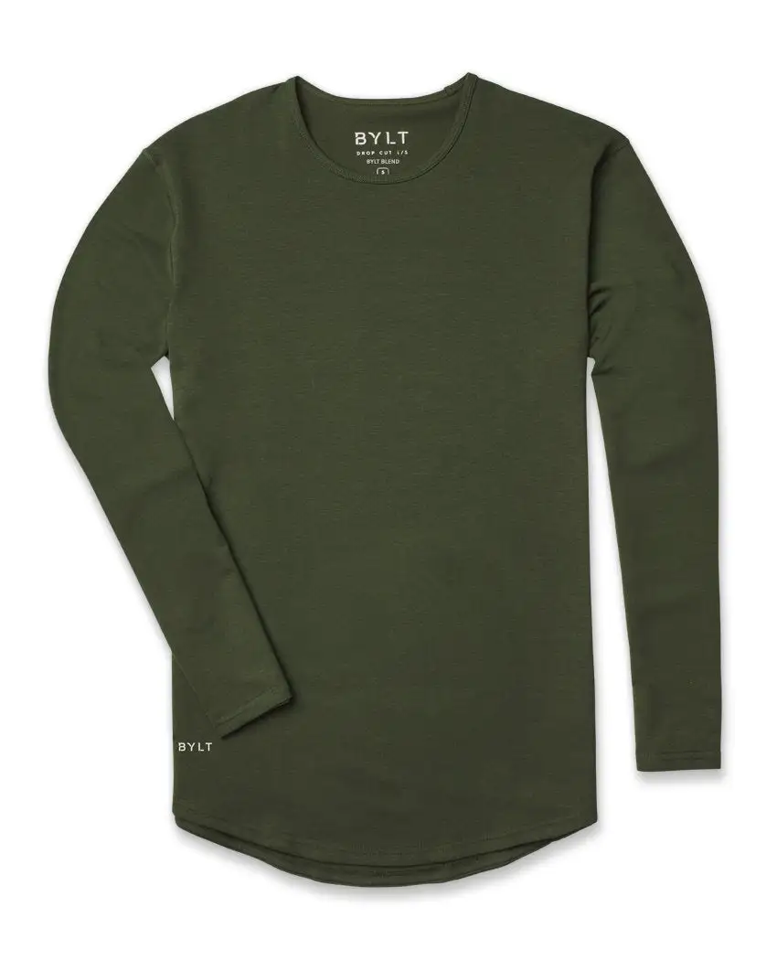 Drop-Cut Long Sleeve: Bylt Signature