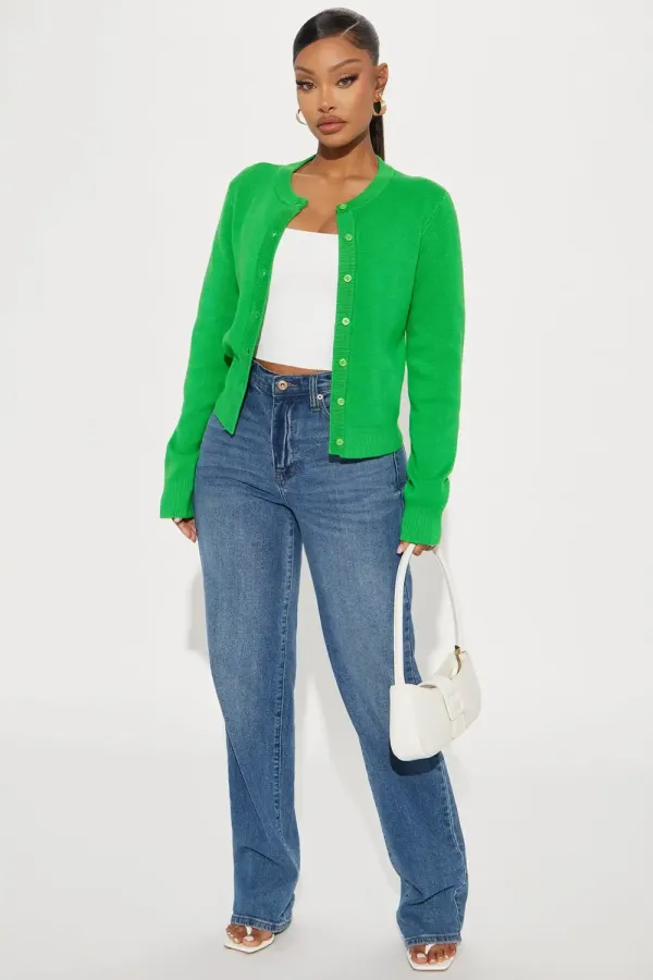 The Perfect Little Cardigan - Green
