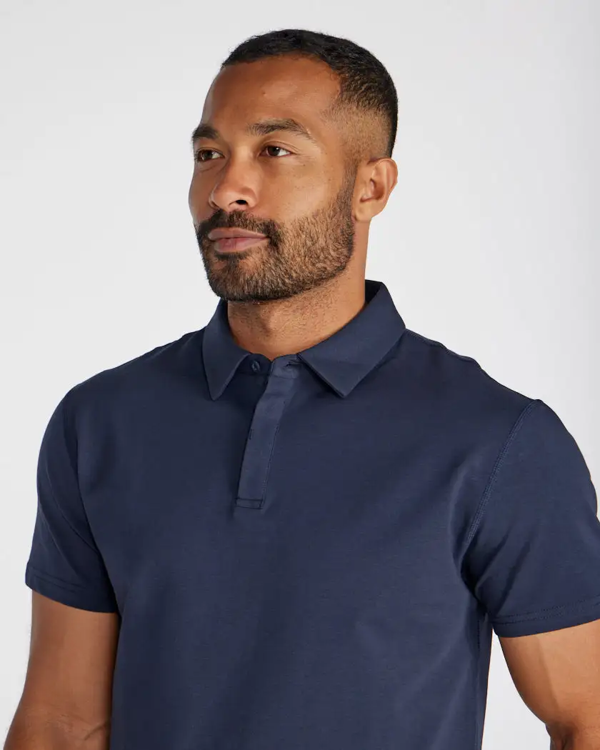 Lux Short Sleeve Polo - Concealed