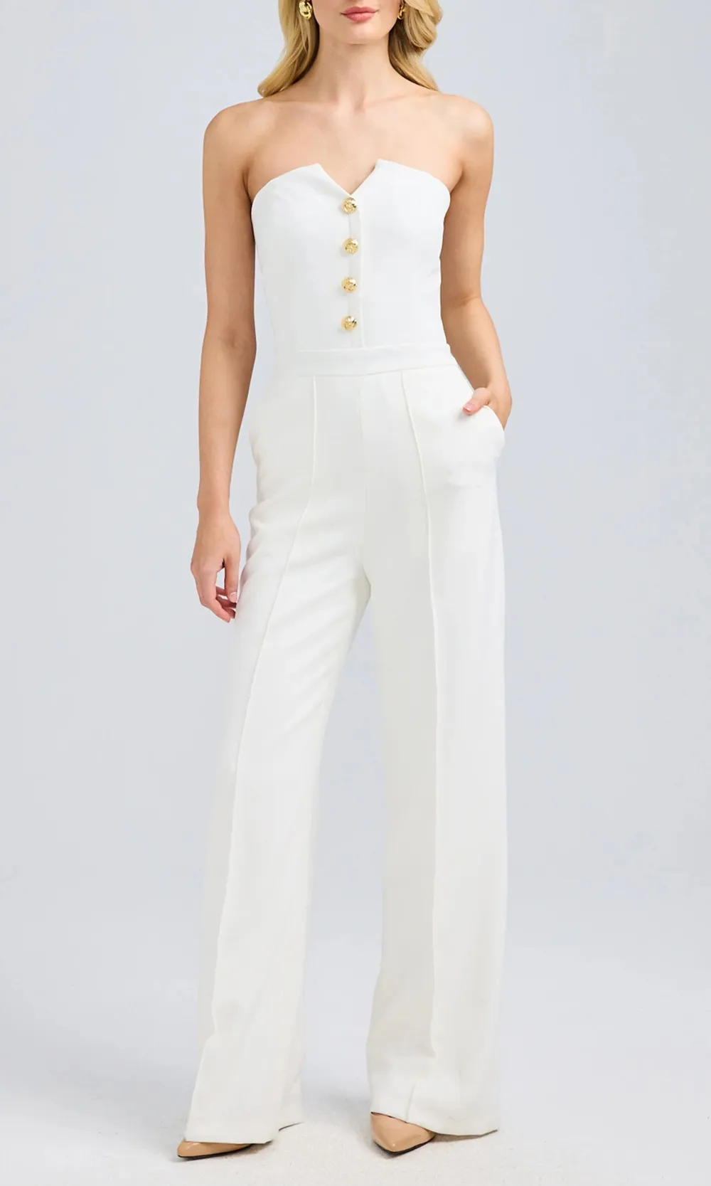 Camilo Crepe Jumpsuit