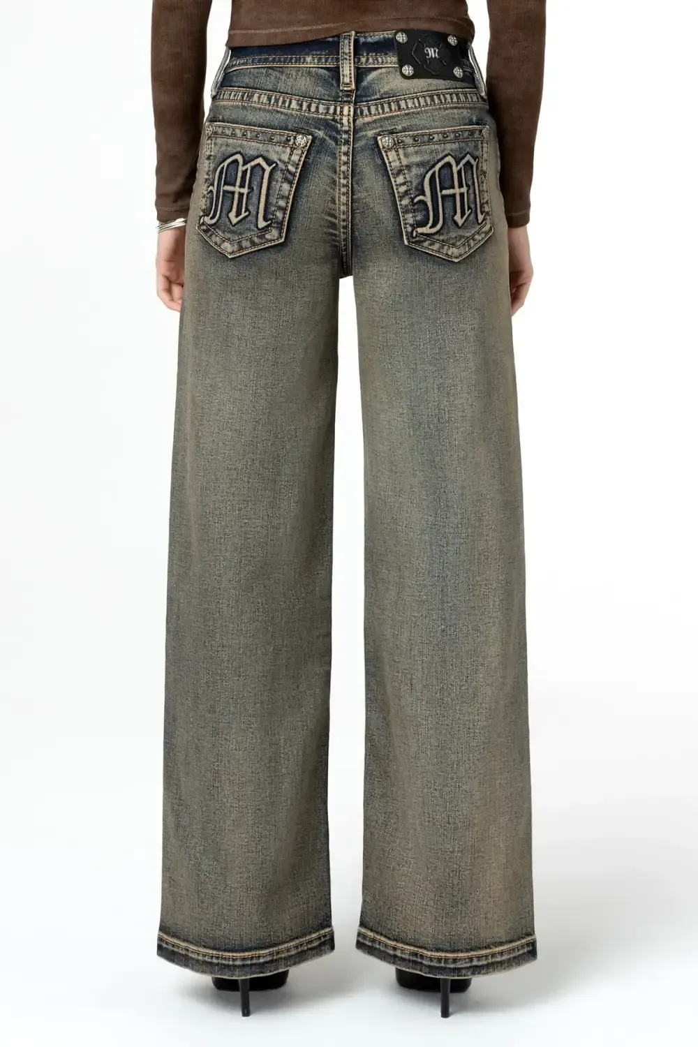 Going Rouge Wide Leg Jeans