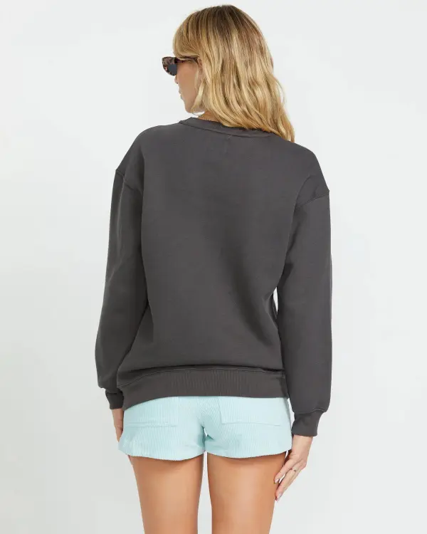 Palm Classics Crew Sweatshirt - Off Black
