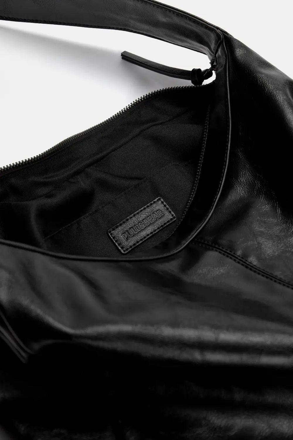 Bolso shopper efecto piel