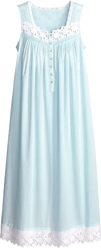 Eileen West Turquoise Sea Glass Nightgown