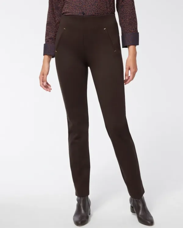 Juliet Ponte Trim Detail Pants