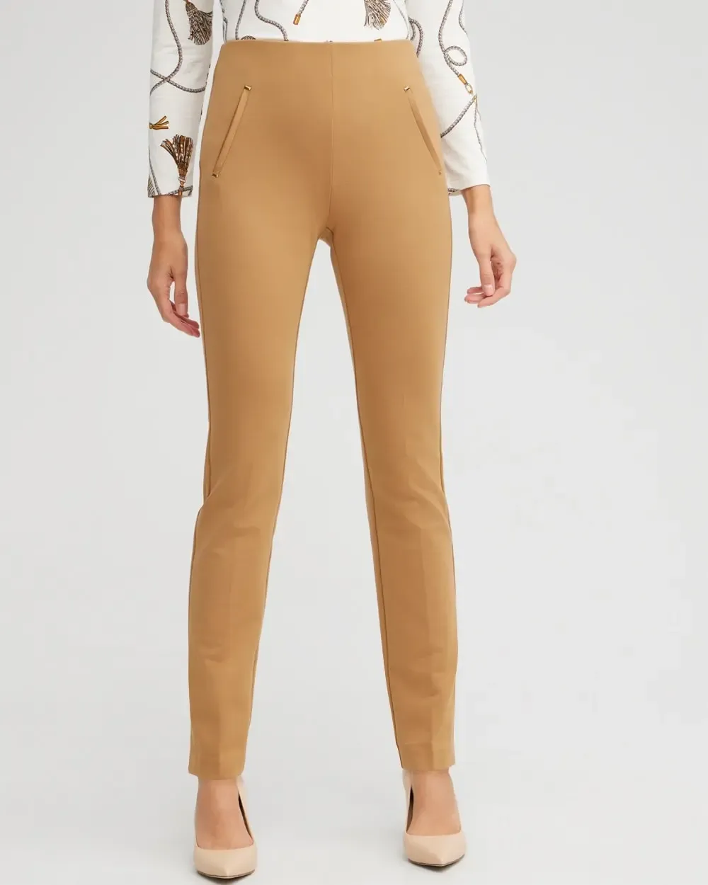 Juliet Ponte Trim Detail Pants