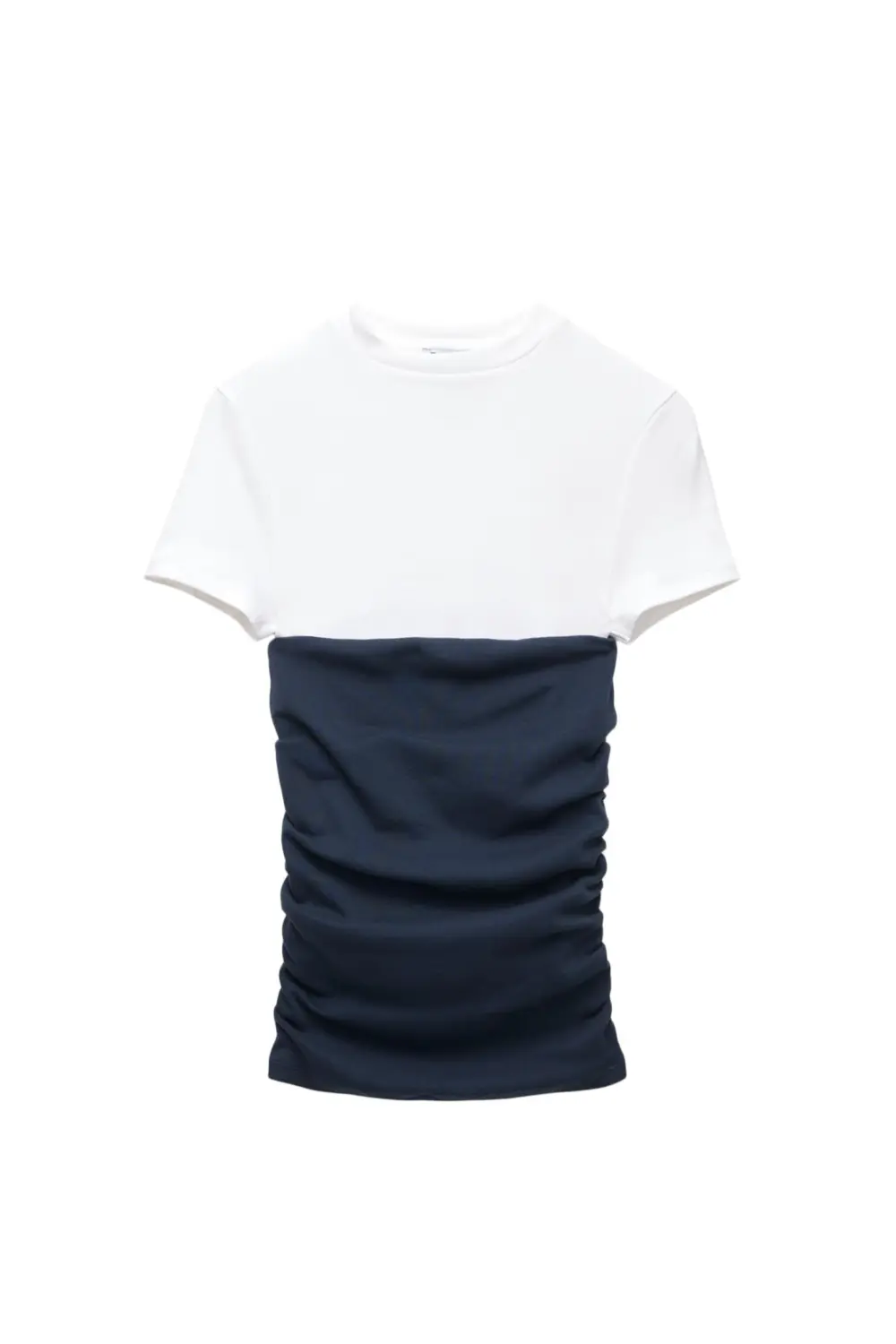 Camiseta combinada corset