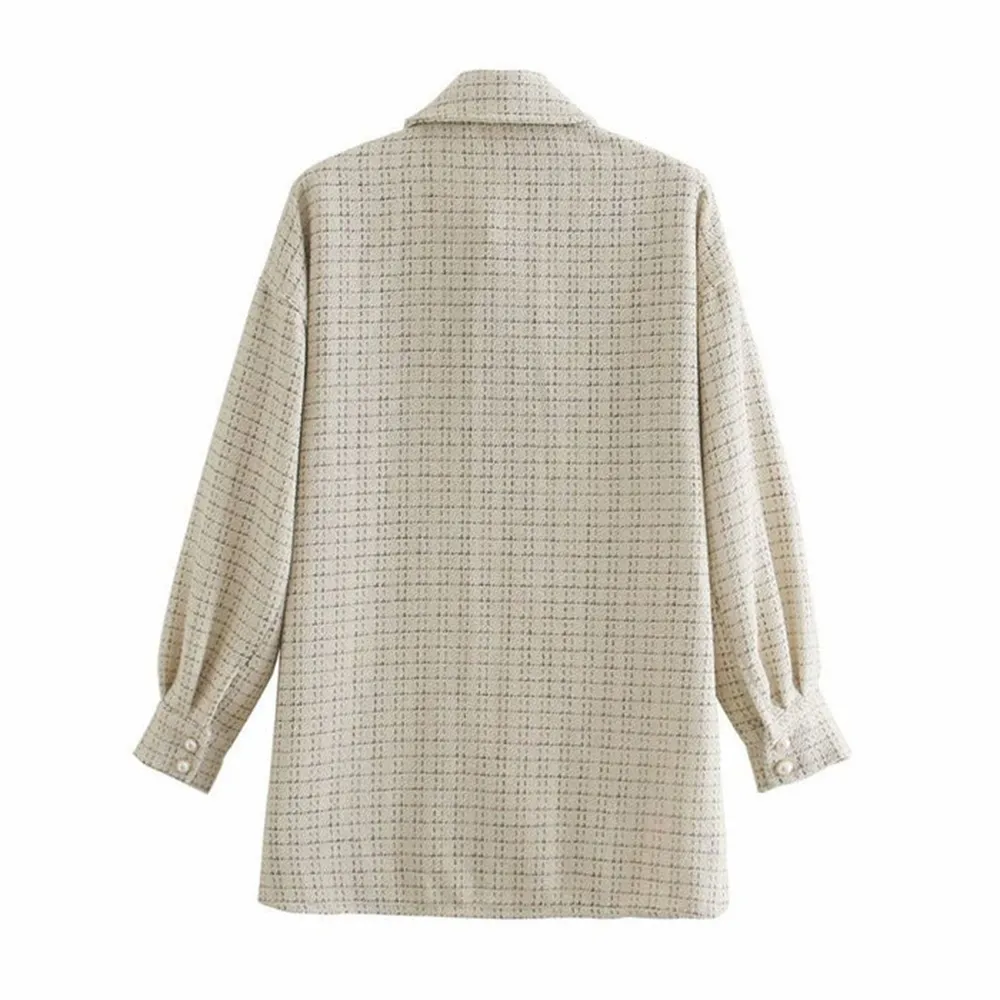 Oversized Vintage Plaid Shirt