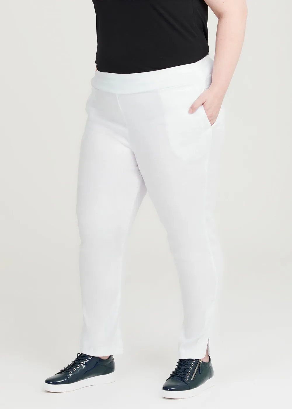 Tall Linen Stretch Amira Pant