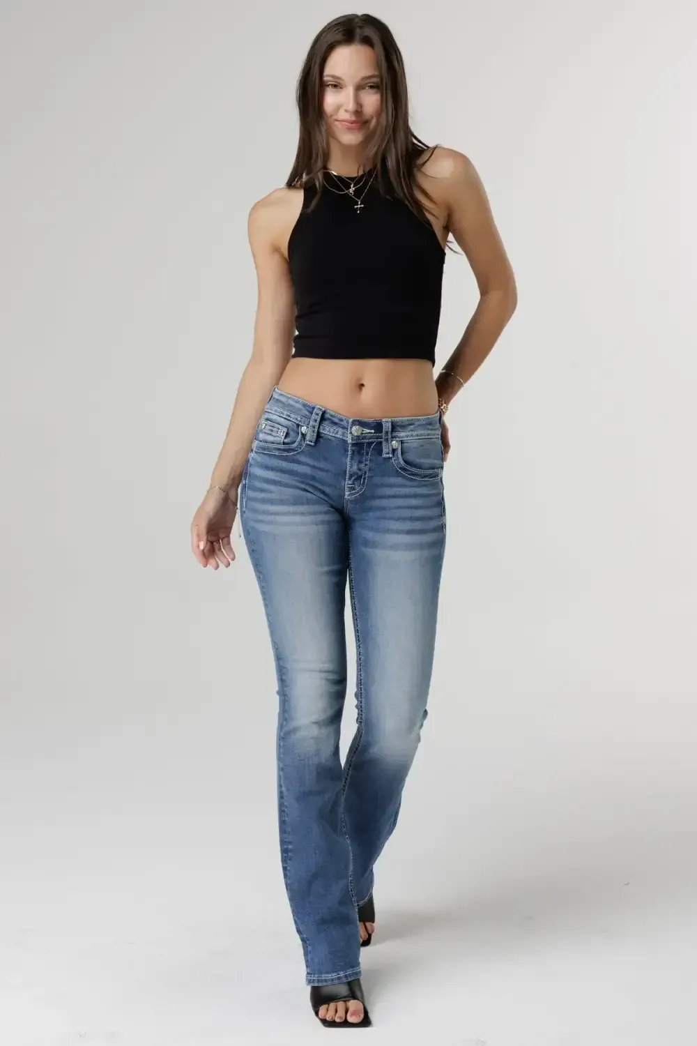Pendulous Dreamcatcher Bootcut Jeans