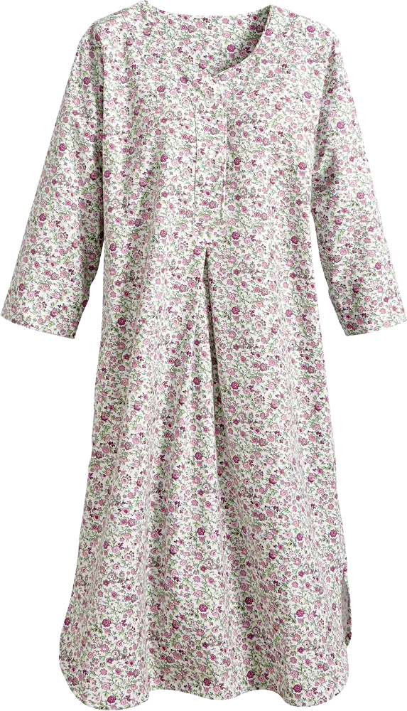 Women's Portuguese Cotton Flannel Nightshirt