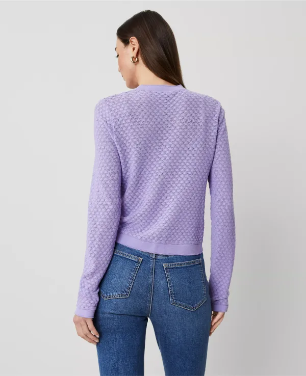Pointelle Cardigan