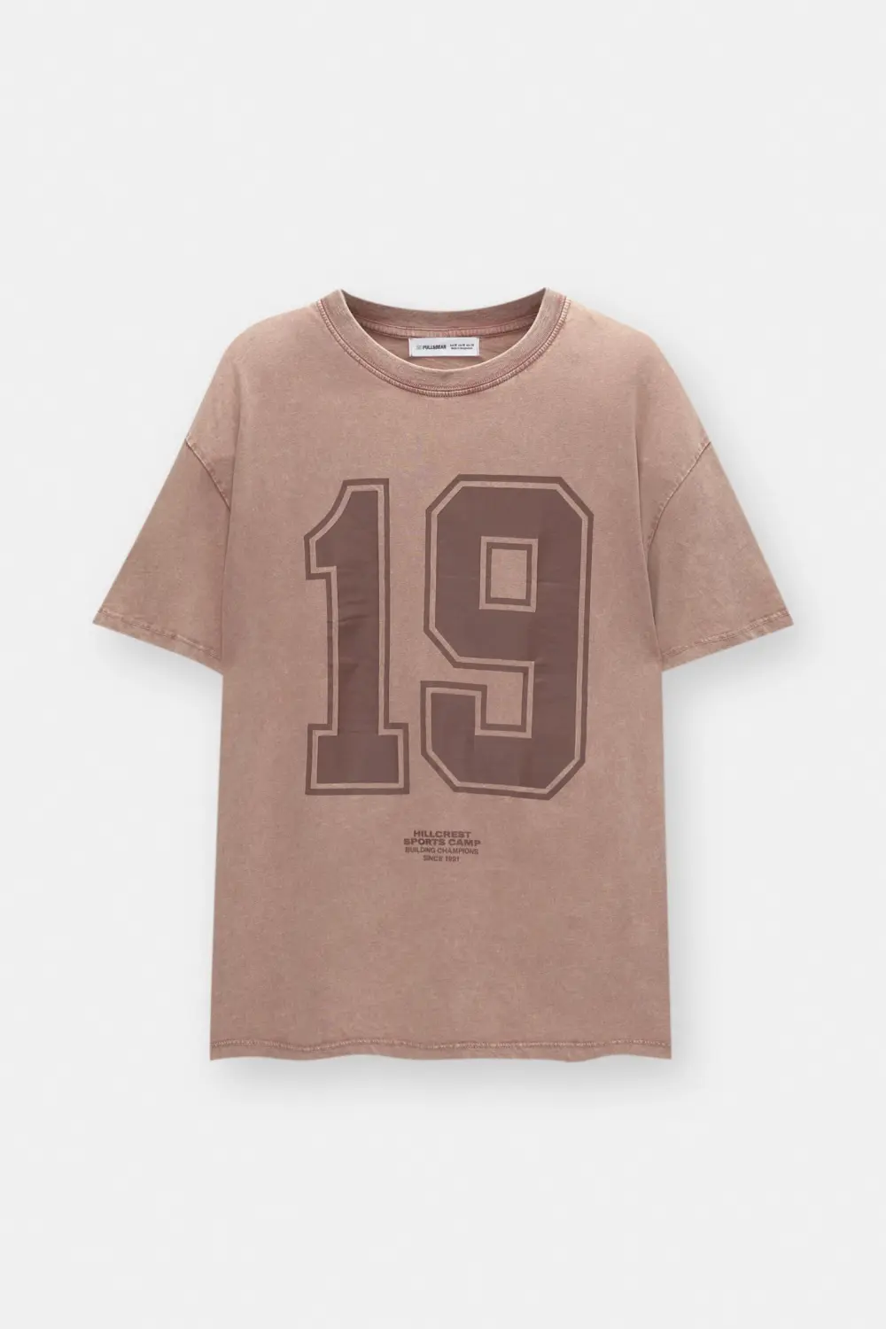 Camiseta varsity gráfico número