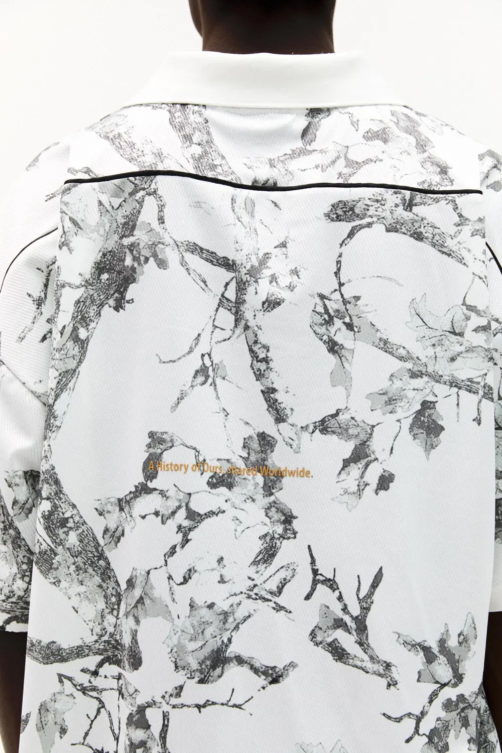 STWD polo collar T-shirt
