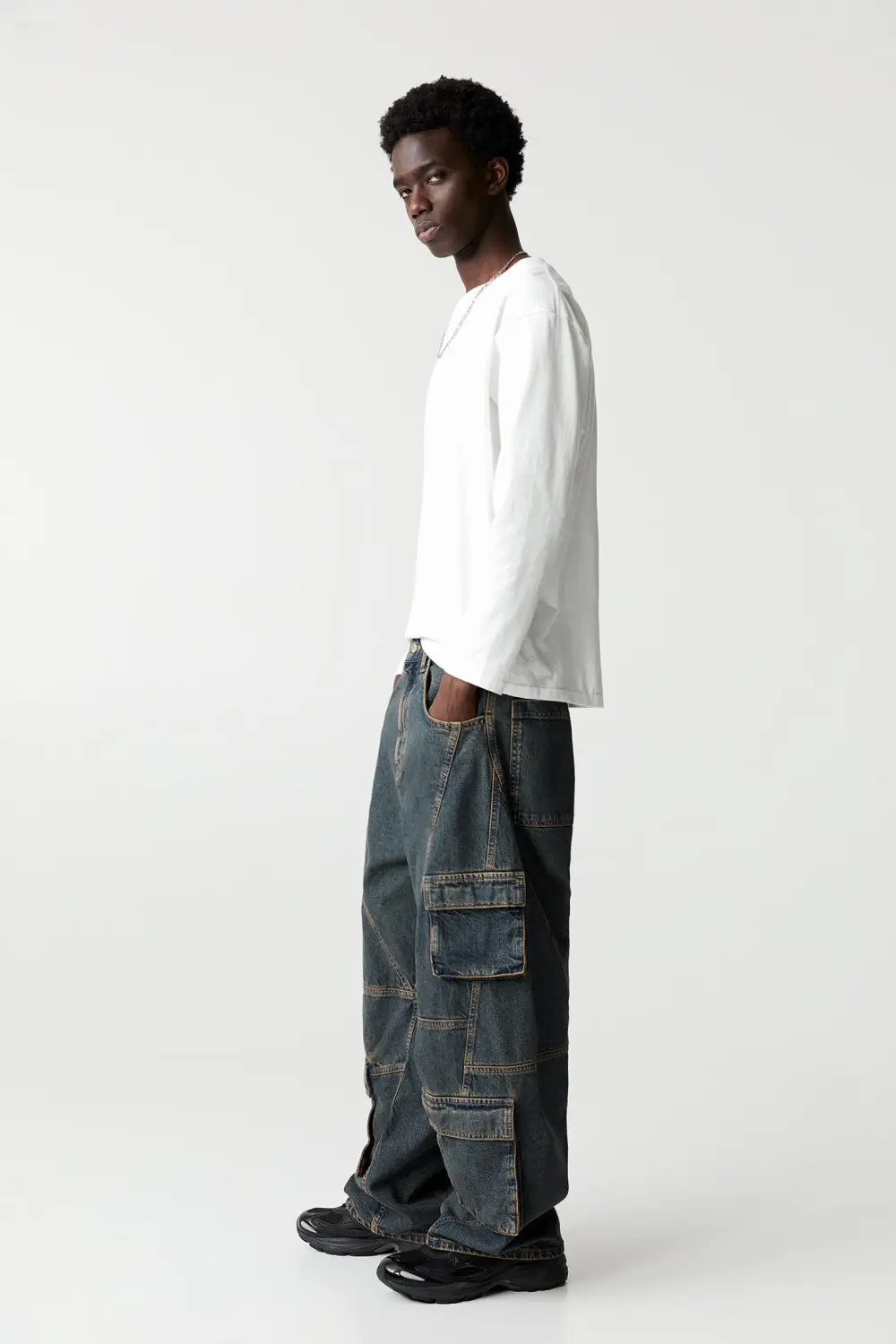 Super baggy cargo jeans
