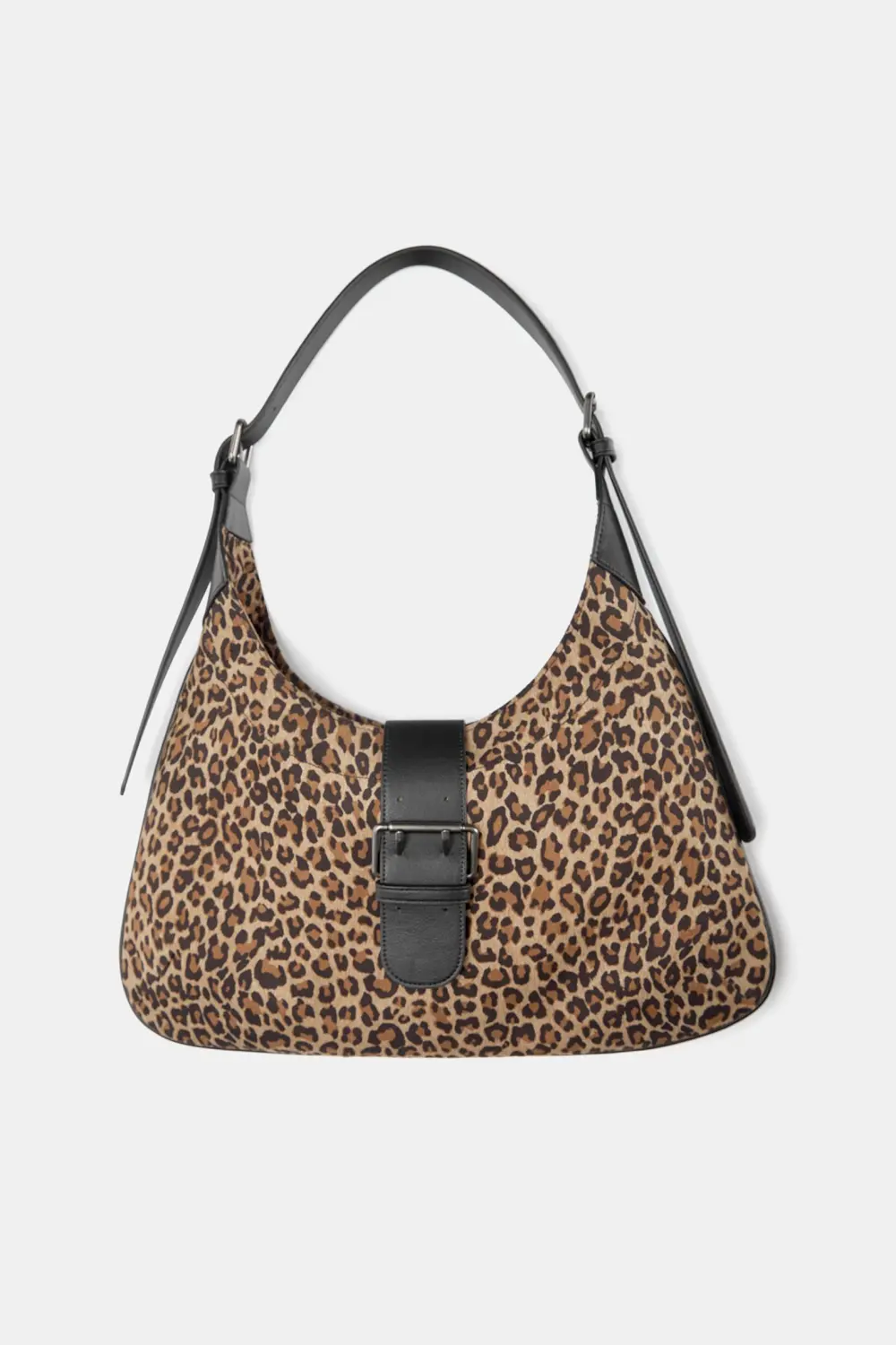 Maxi bolso de hombro animal print