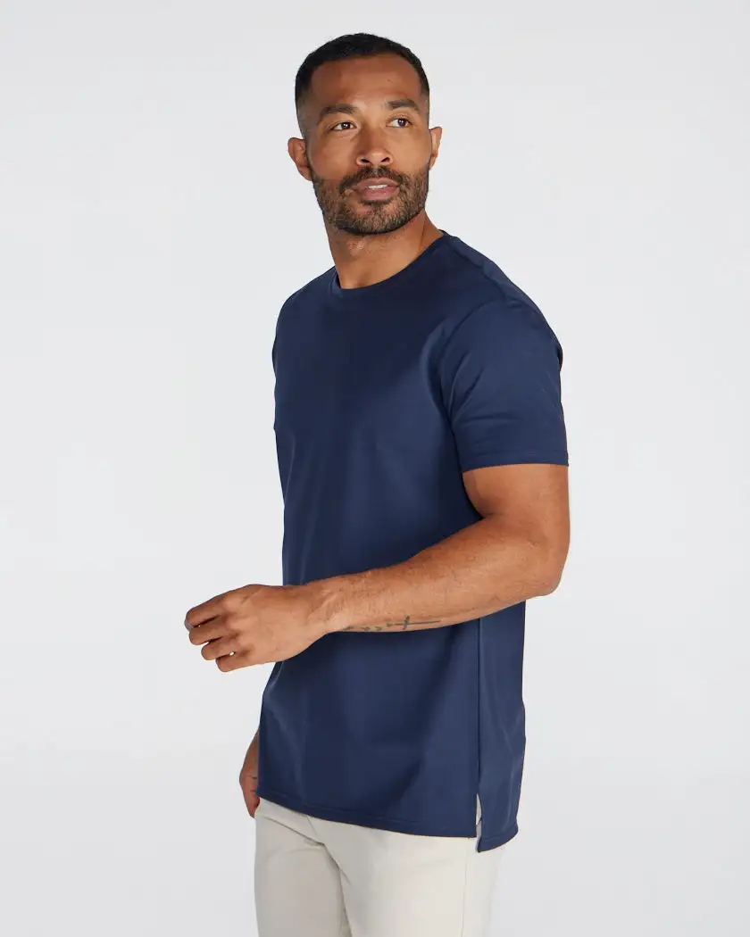 Limitless Short Sleeve Split Hem
