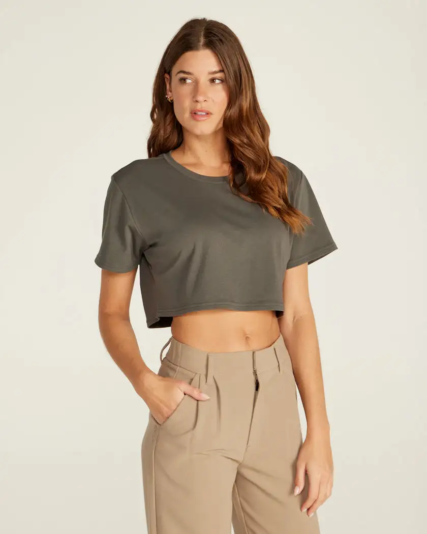 Drift Relaxed Cropped Crew