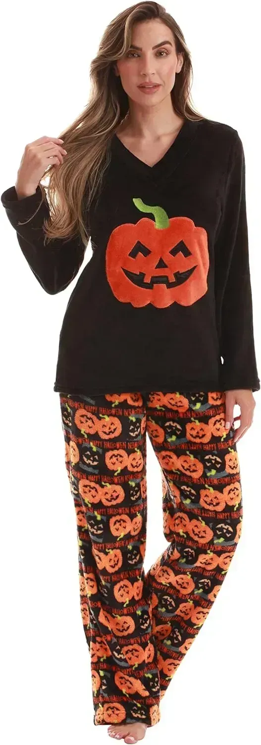 Plush Pajama Sets for Women