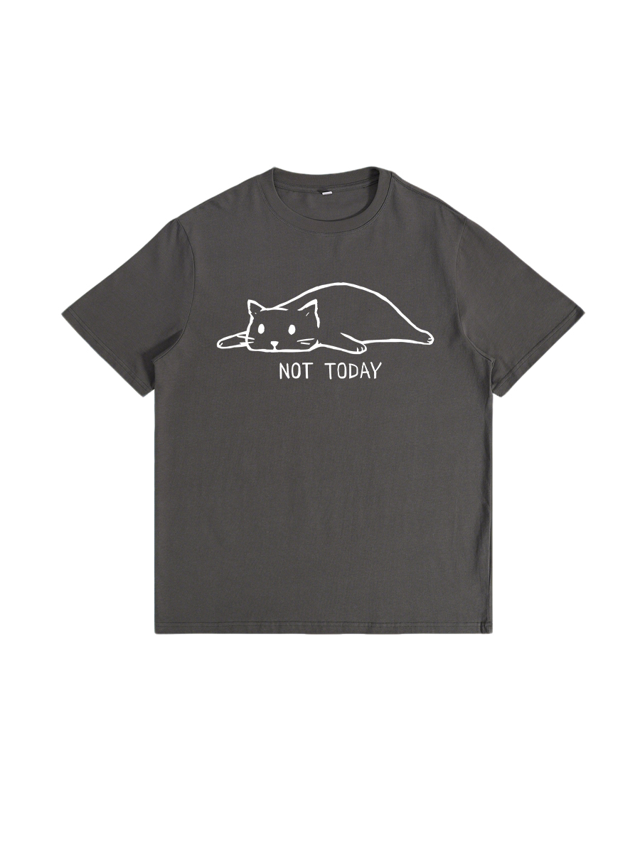 Cute Cat Short Sleeve T-Shirt