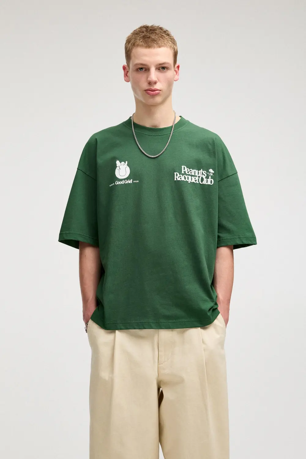 Peanuts green T-shirt