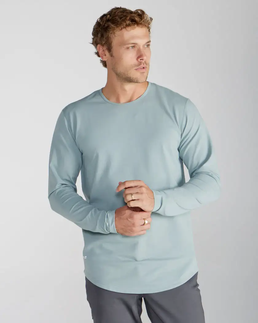 Drop-Cut Long Sleeve: Lux
