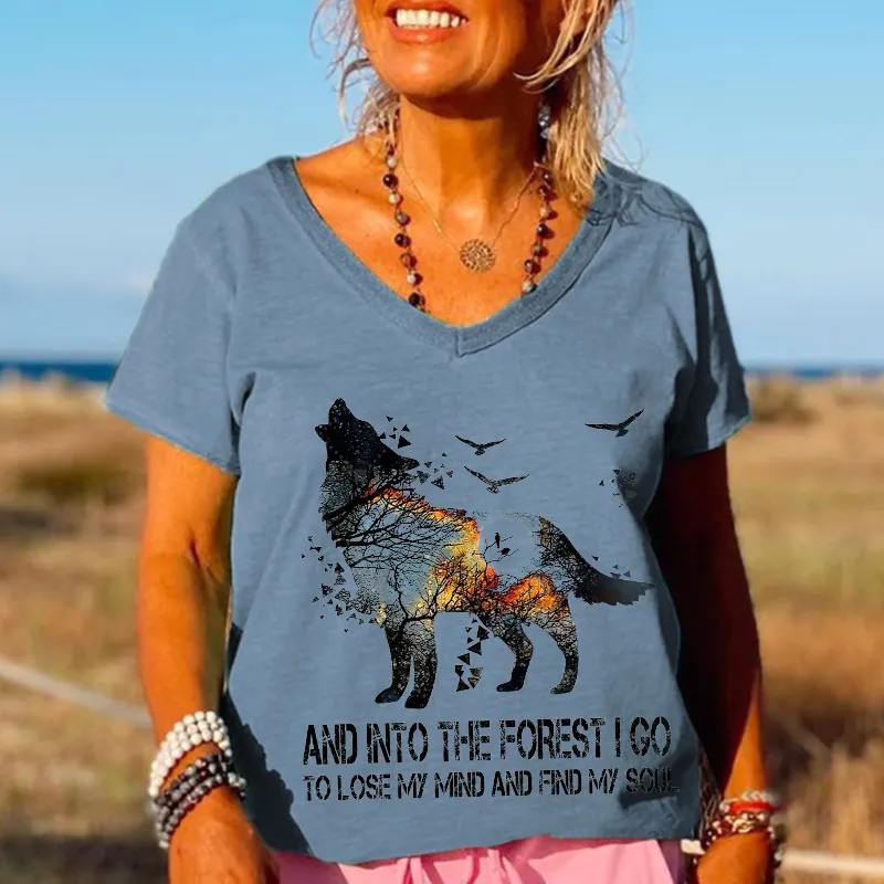 And into the forest I go to lose my mind and find mu soul Graphic Tees