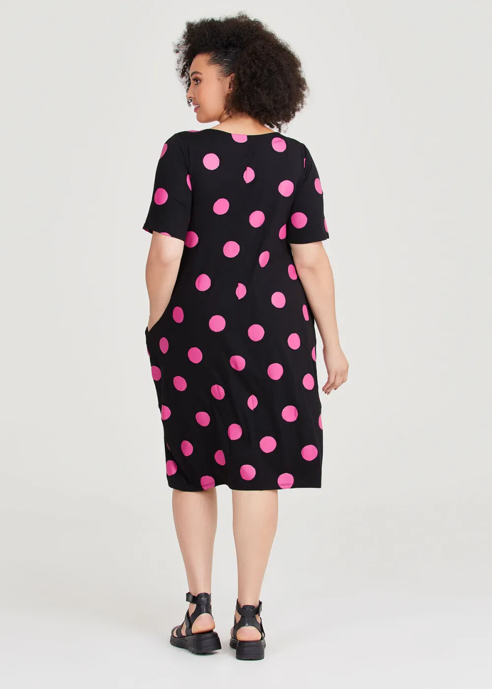 Natural Spot Harmony Dress