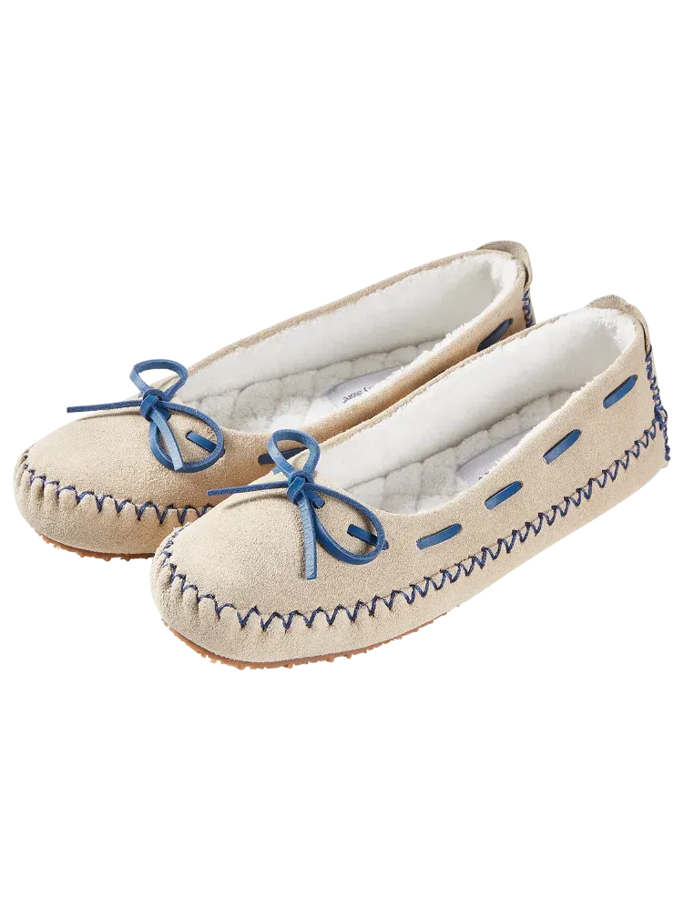 Women's Suede Moccasin Slipper