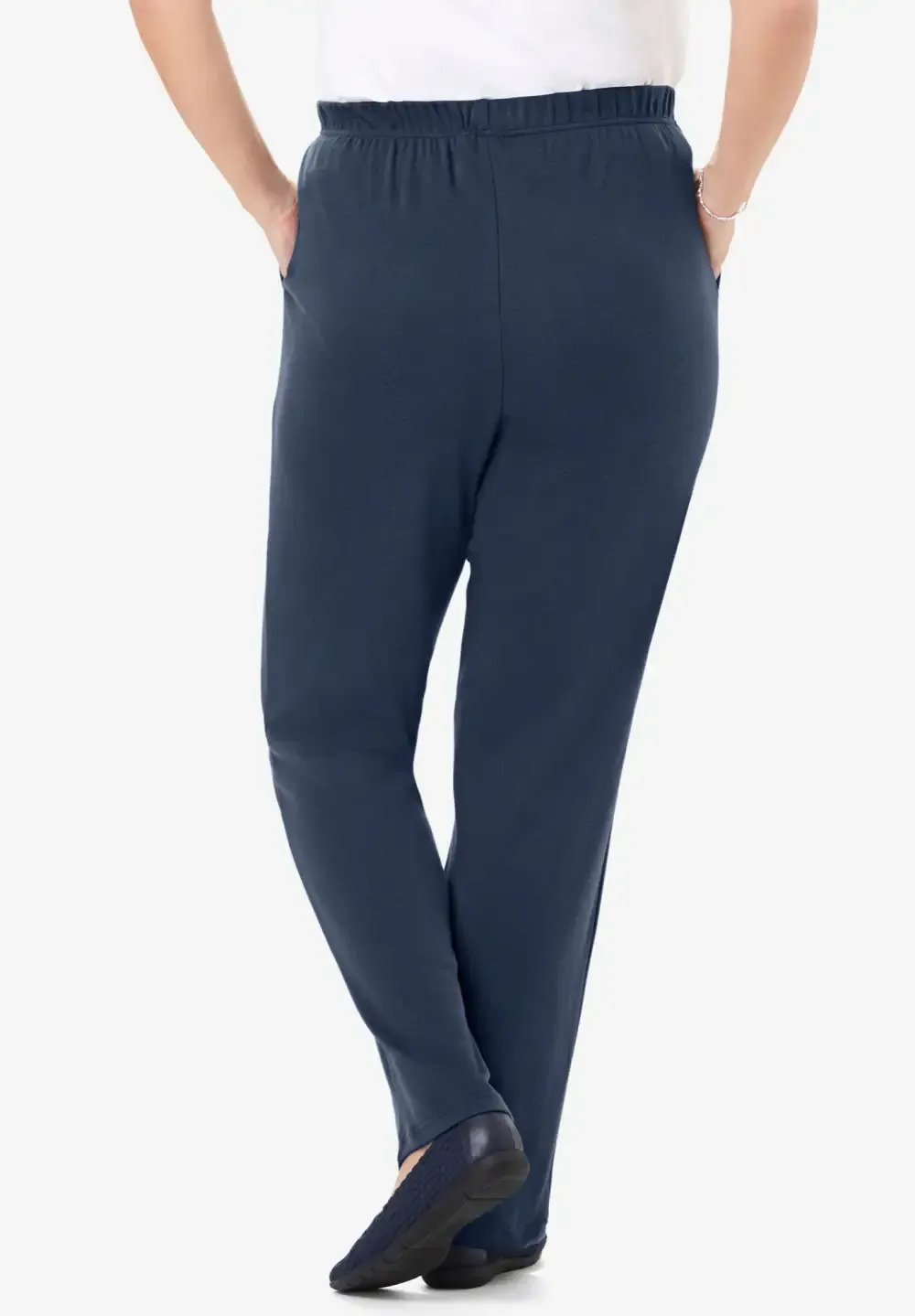 7-Day Knit Straight Leg Pant
