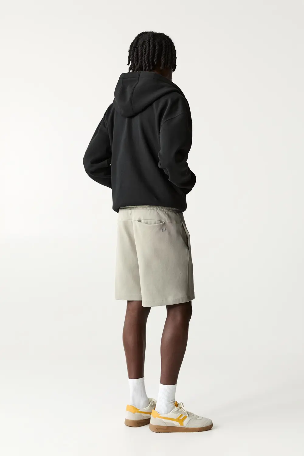 Piqué Bermuda sweatpant shorts