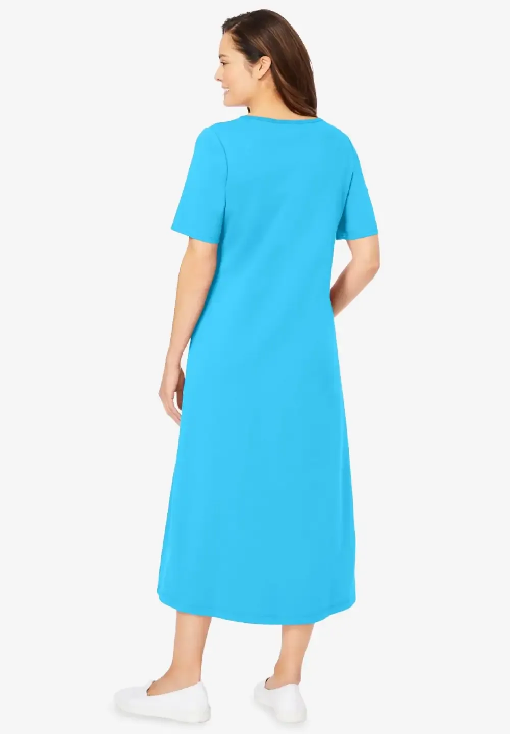 Layered Knit Empire Dress