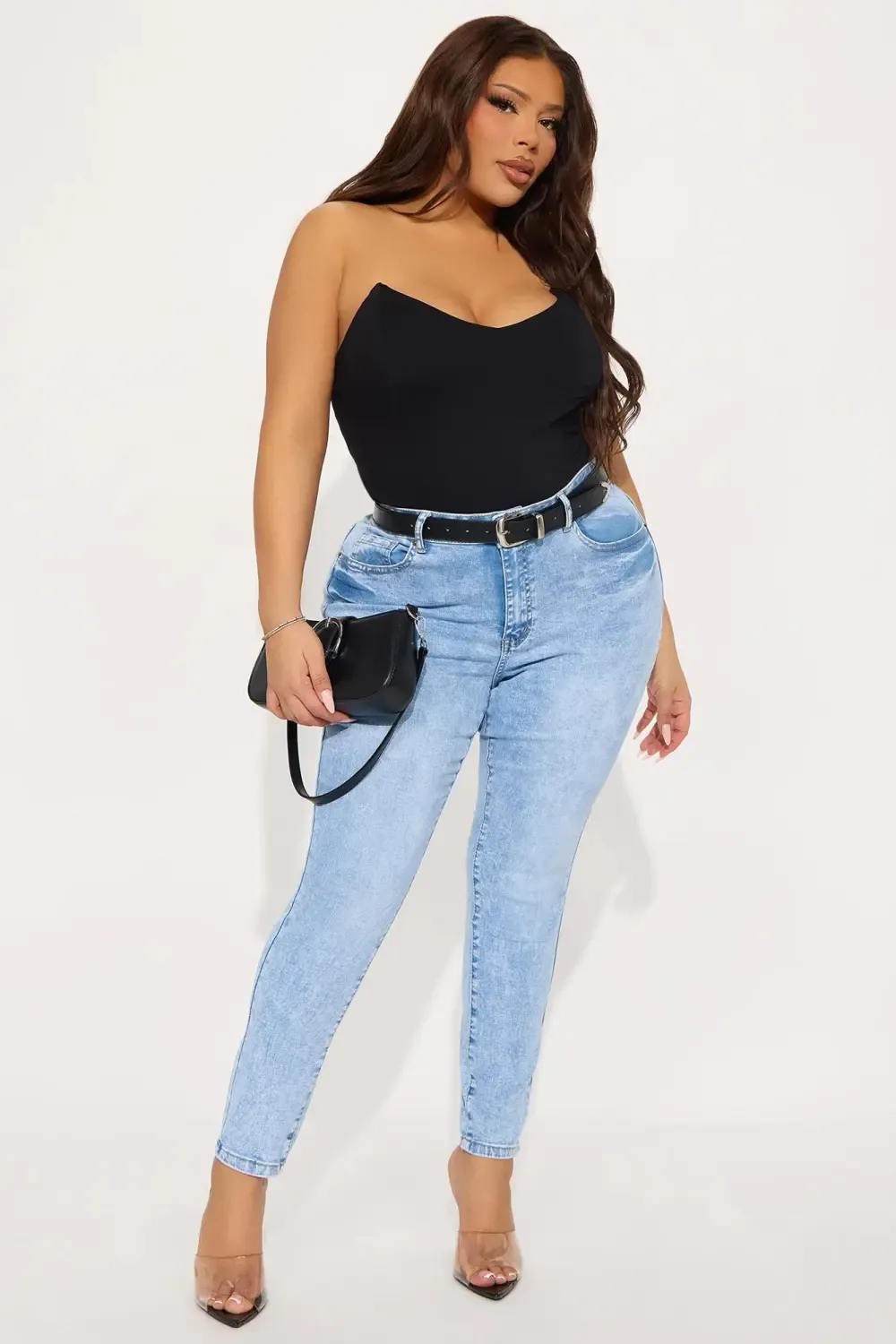 Yes To Heaven Stretch Skinny - Light Wash
