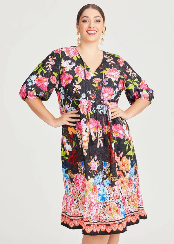 Natural Celebrate Tier Dress