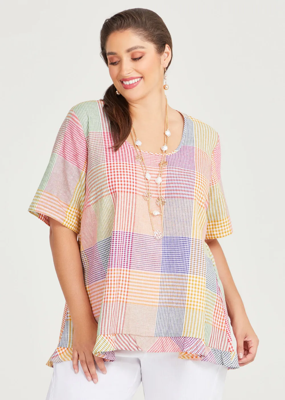 Linen Blend Harlow Top