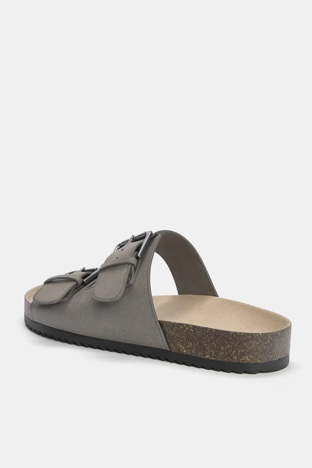 Sandalias planas hebillas
