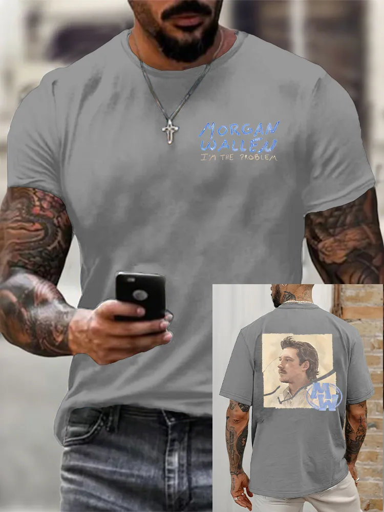 Men'S Morgan Wallen I Am The Problem Tour 2025 T-Shirt