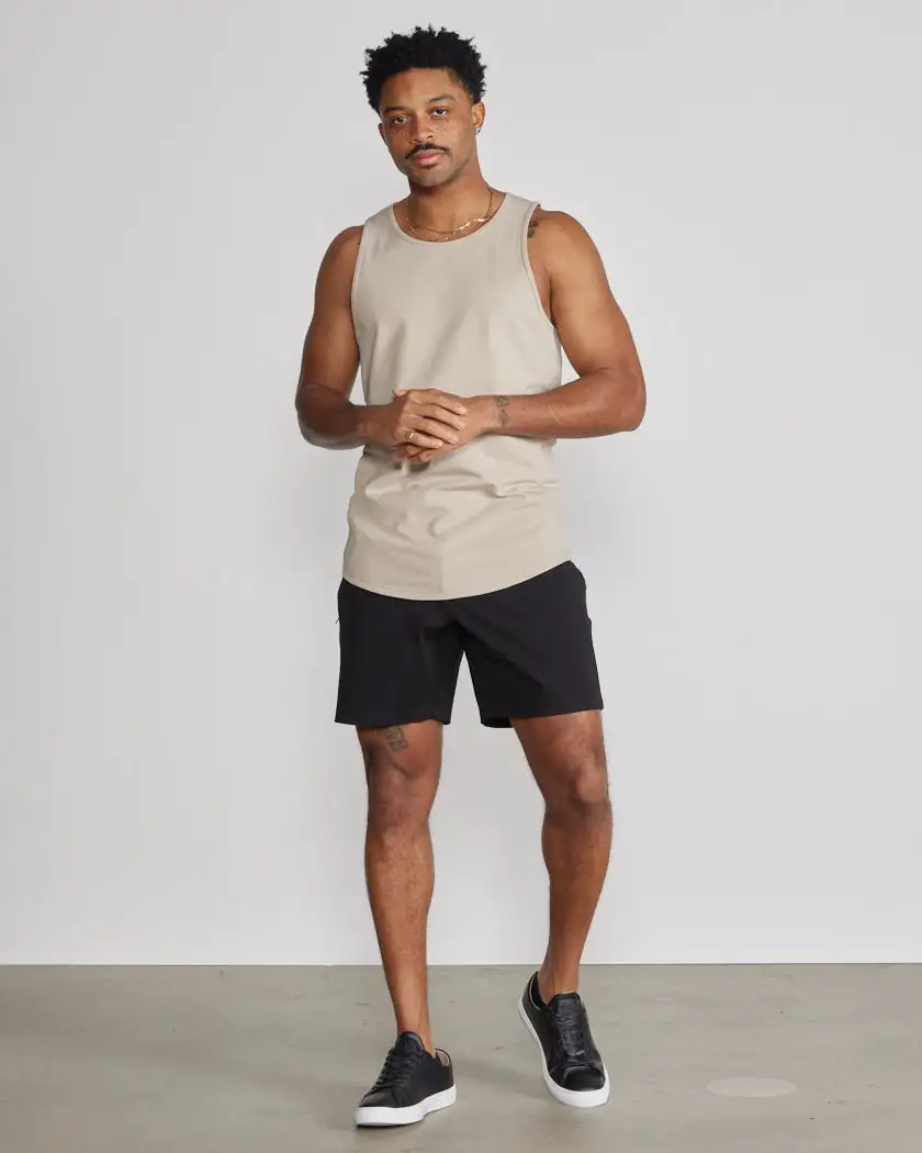 Lux Drop-Cut Tank