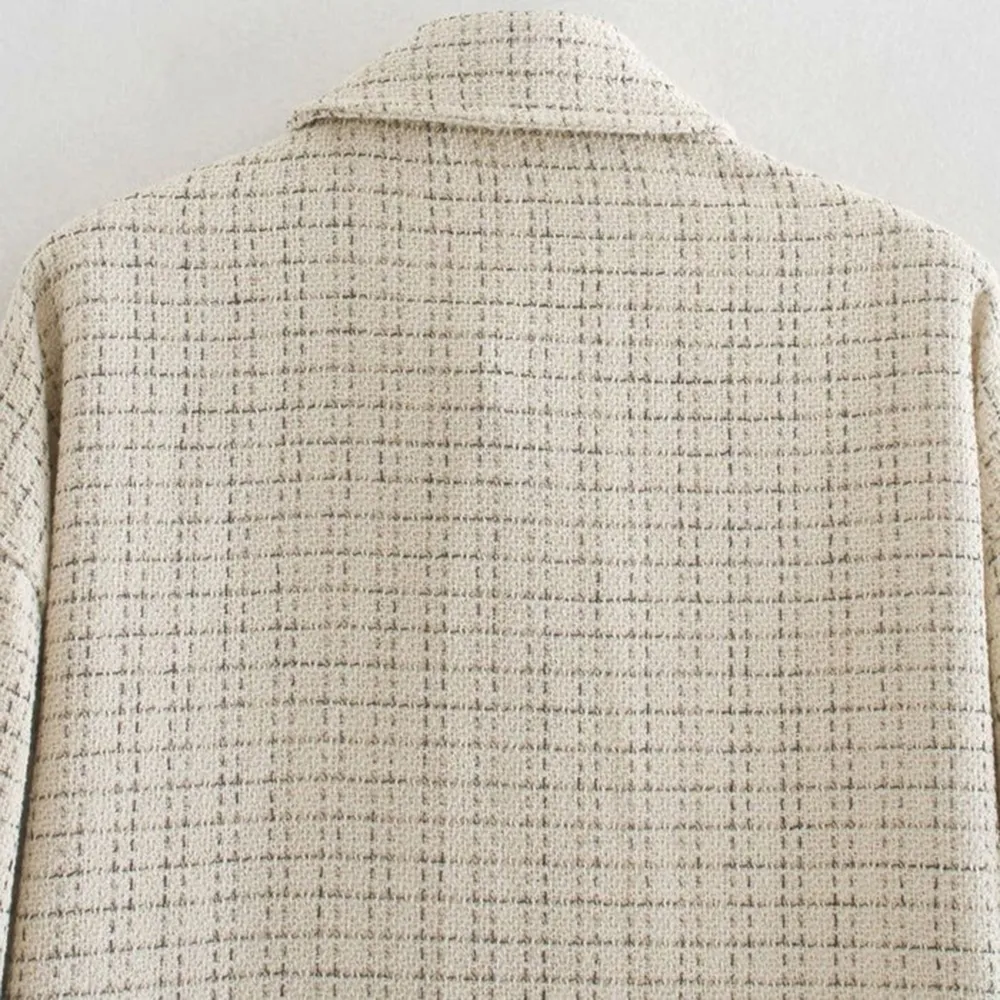 Oversized Vintage Plaid Shirt