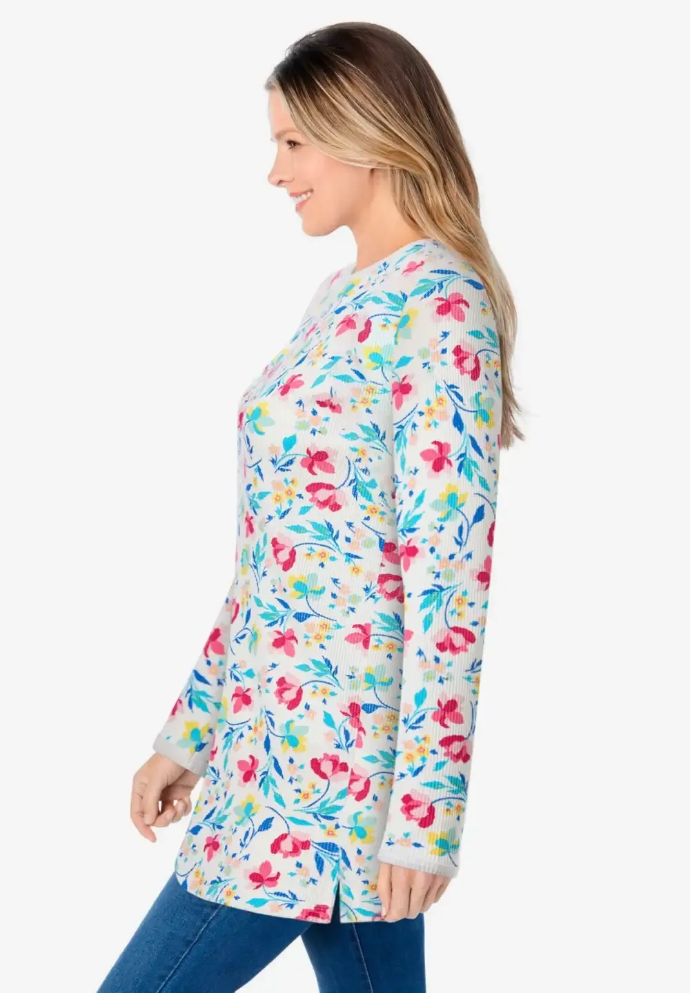 Waffle Thermal Sweatshirt