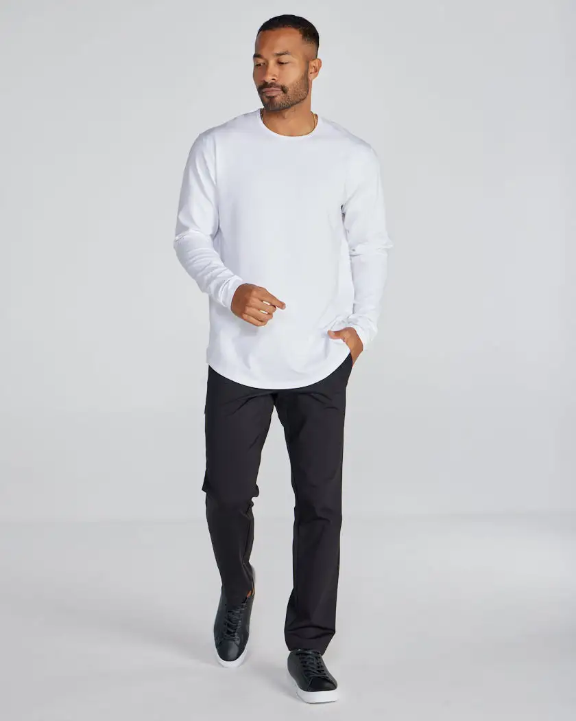 Drop-Cut Long Sleeve: Bylt Signature