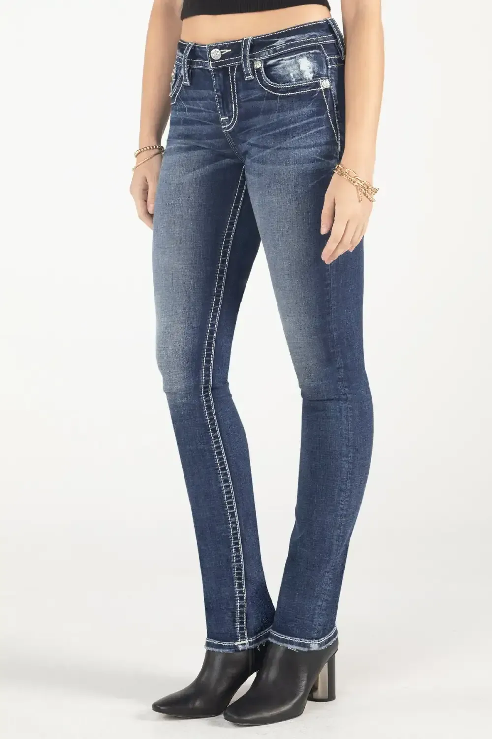 Aztec Dreamcatcher Horseshoe Straight Jeans