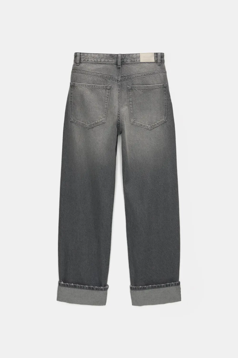 Jeans baggy vuelta bajo