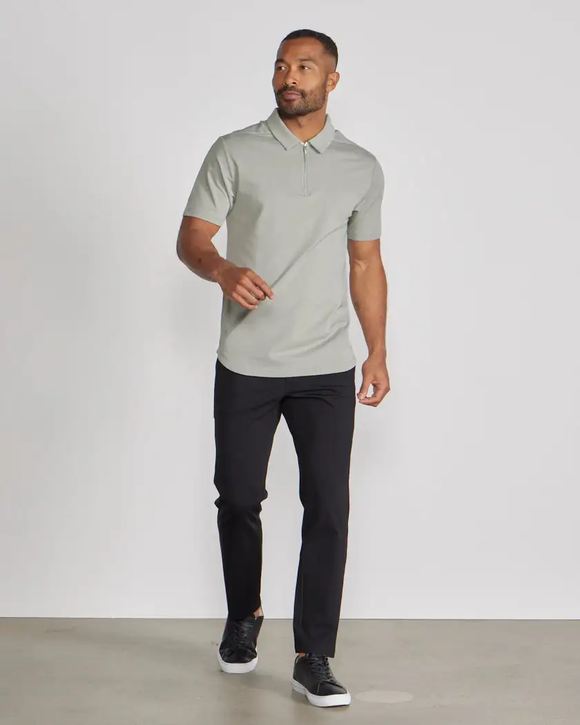 Lux Zip Polo