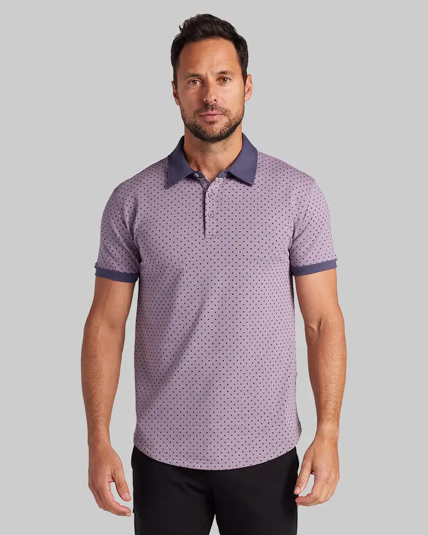 Drop-Cut: Lux Dotted Polo