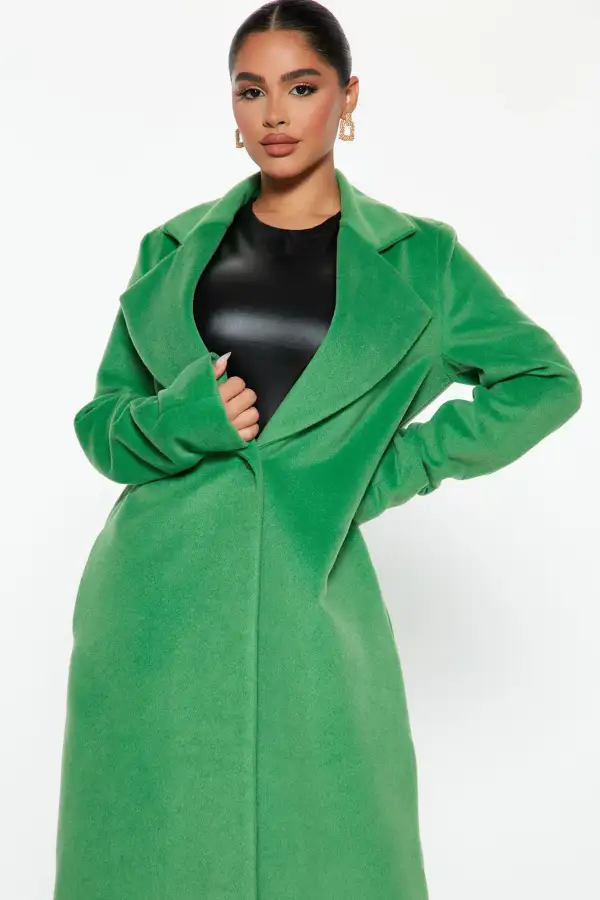 Going Places Coat - Kelly Green