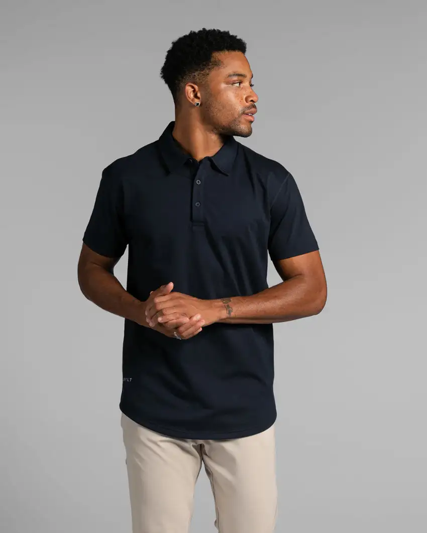 Drop-Cut Polo: Bylt Signature