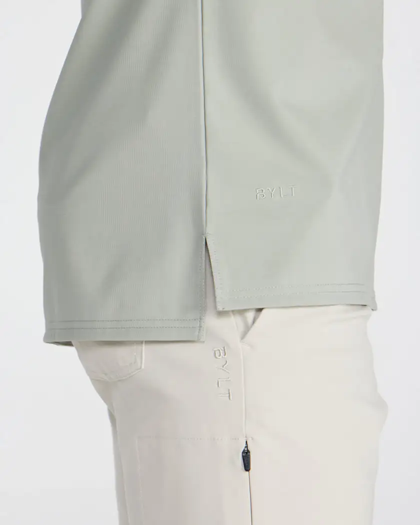 Limitless Short Sleeve Split Hem