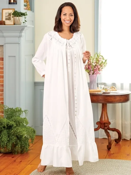Eileen West Moonlight Sonata Cotton Robe