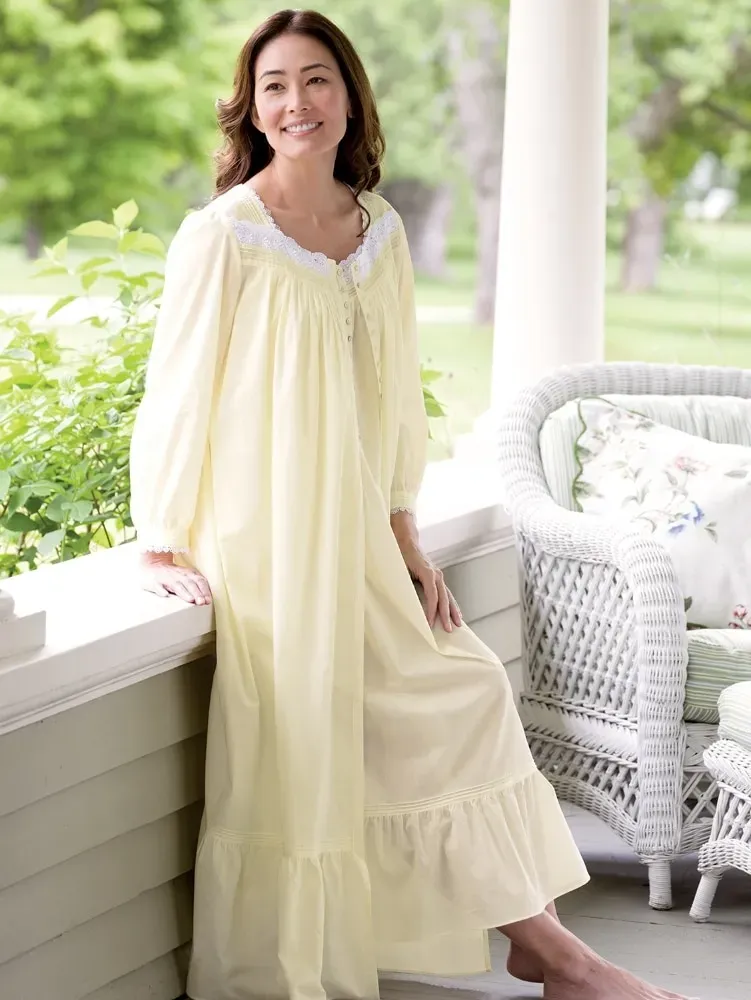 Eileen West Buttercup Cotton Robe